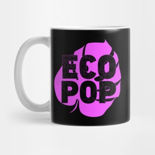 the leaf of ecopop in mexican pattern logo Mug